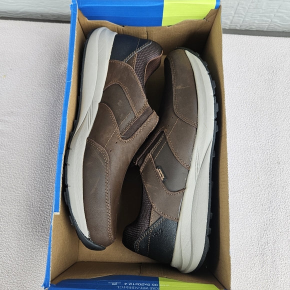 Nunn Bush Excursion Slip-On Brown Leather Sneaker Loafer Bloom Men SZ 11.5 M - Picture 10 of 11